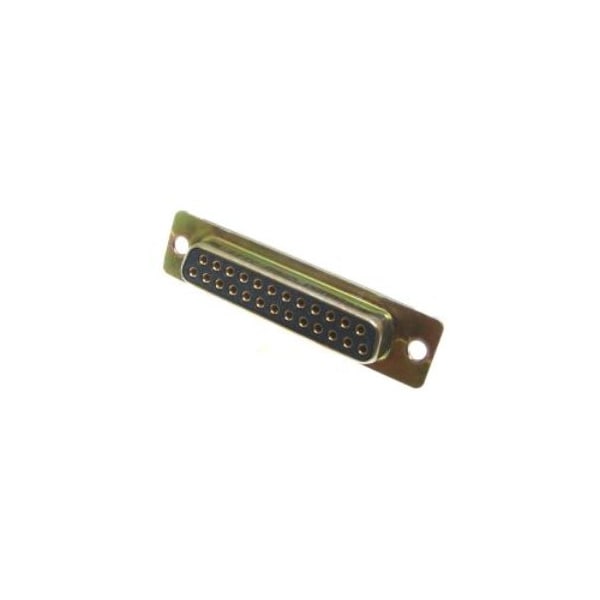 DSUB 25F PCB STR G50 ZINC